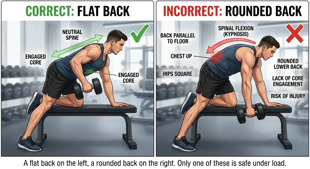 dumbbell back exercise 