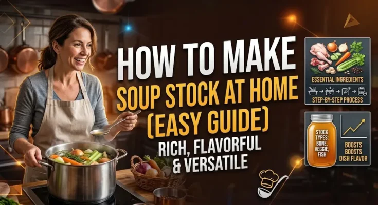 how to make soup stock